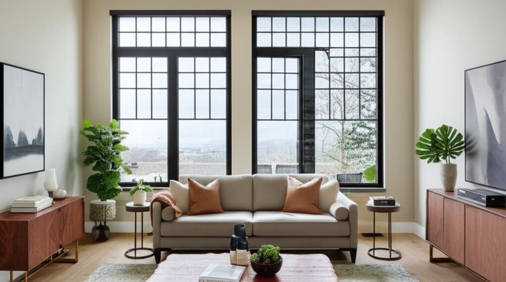 Image for Matte Black Frames Create Bold 2025 Window Design Trend