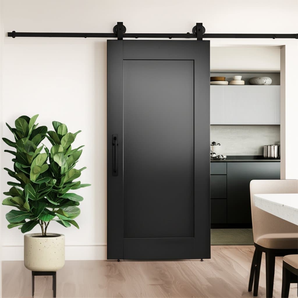Featured image for Matte Black Barn Door Hardware Costs $120-$500 in 2025