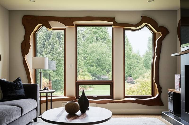 Featured image for Live Edge Wood Windows: 2025's $2K Design Statement