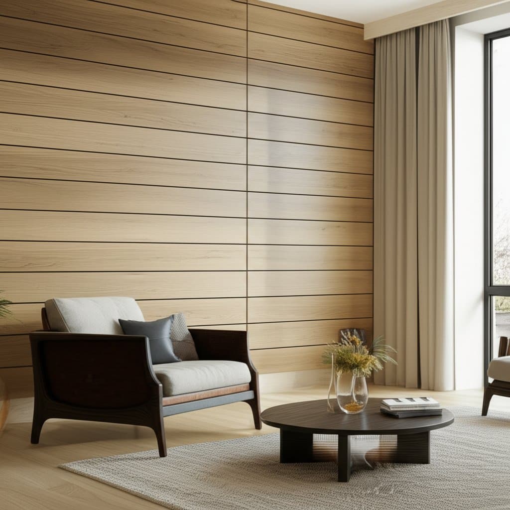 Featured image for Acoustic Wood Panels Cut Home Noise by 70%