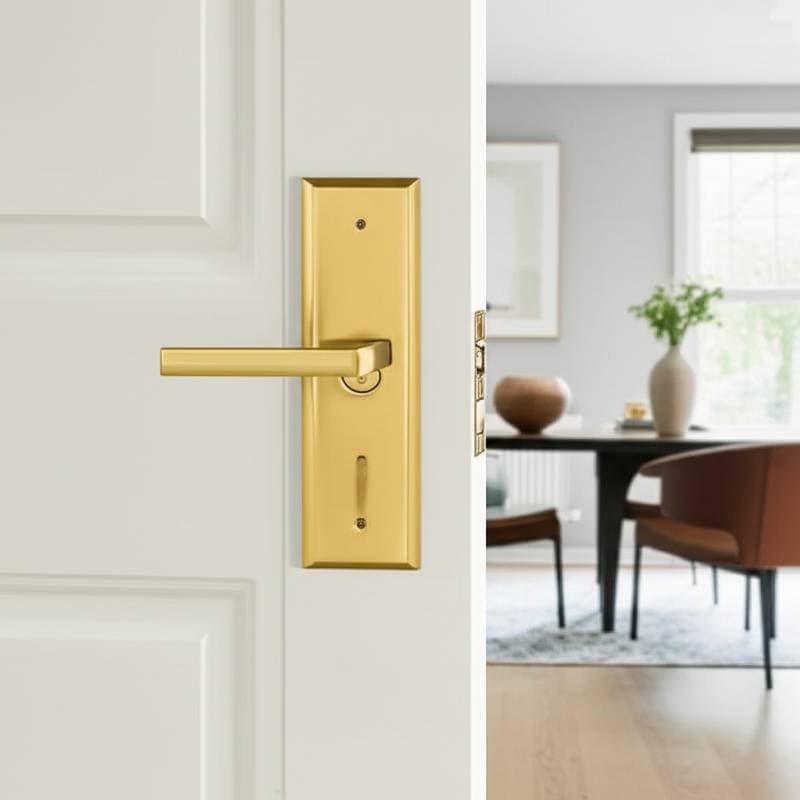 Featured image for Brass Hardware Replaces Matte Black in 2025 Homes