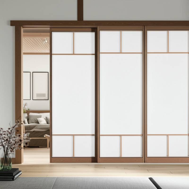 Image for Shoji Doors Cost $500-$2,500 in 2025 Remodels