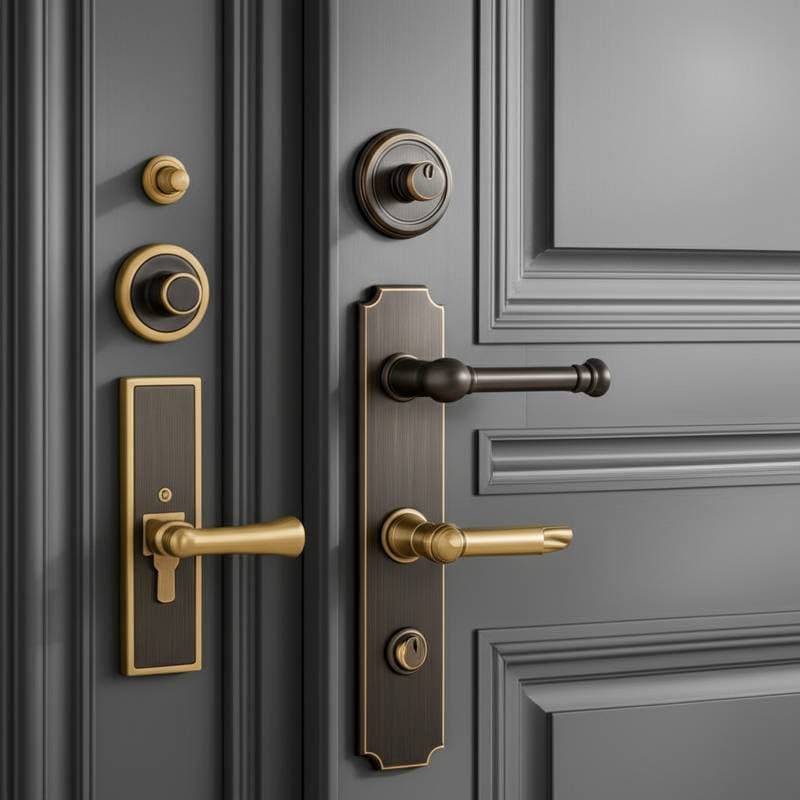 Image for Why Bronze Door Hardware Outsells Matte Black 3:1