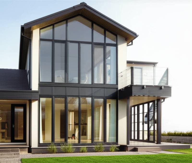 Featured image for Why Black Steel Grids Define Modern Renovations