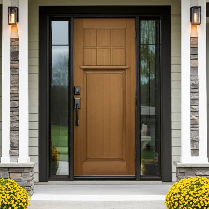 Image for Why Builders Ditch Wood for Fiberglass Doors in 2025