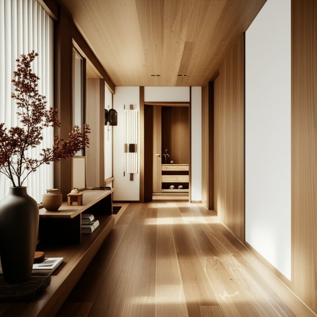 Image for Japandi Style Brings Warmth to Minimalist Entryways