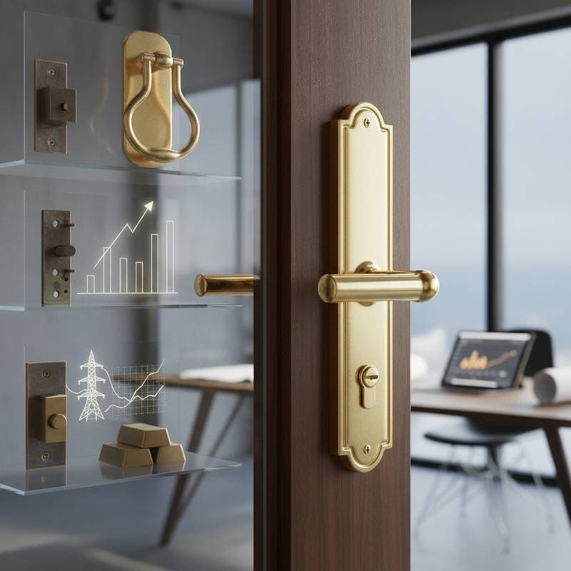 Featured image for Why Brass Door Hardware Costs Rose 300% This Year