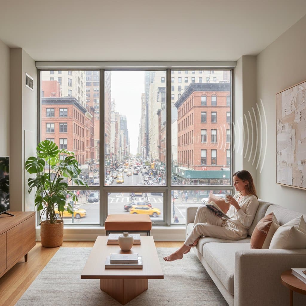 Image for Acoustic Windows Cut Urban Noise by 85 Percent