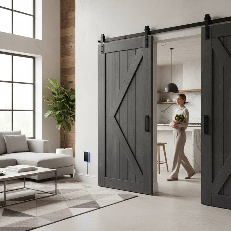 Image for Motion Sensors Transform Barn Doors in 2025