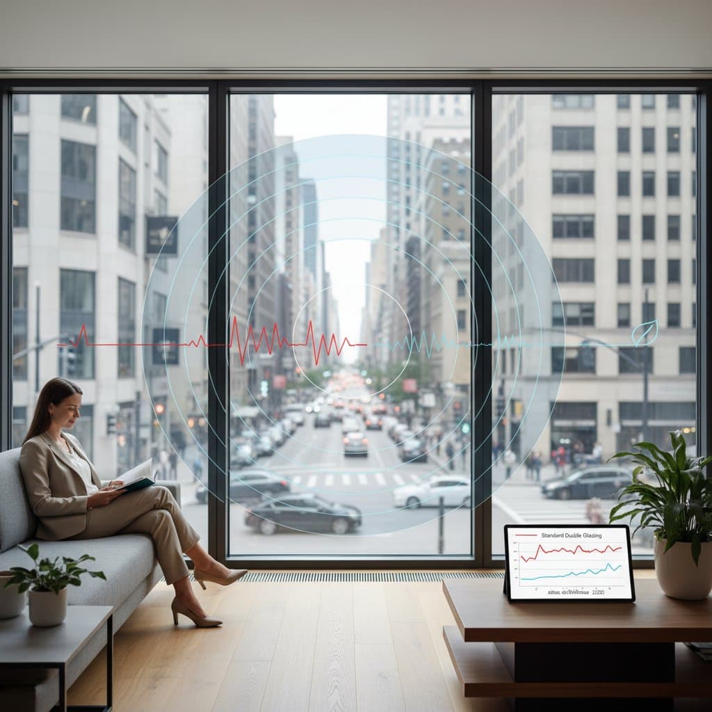 Image for Cut Urban Noise 85% with Acoustic Windows