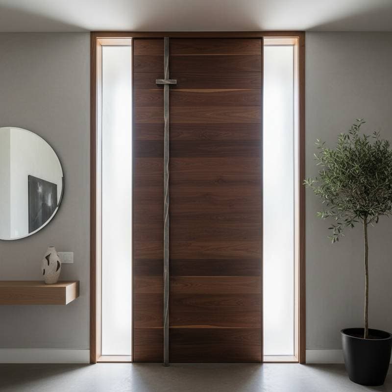 Image for Oversized Door Handles Define 2025 Luxury Homes