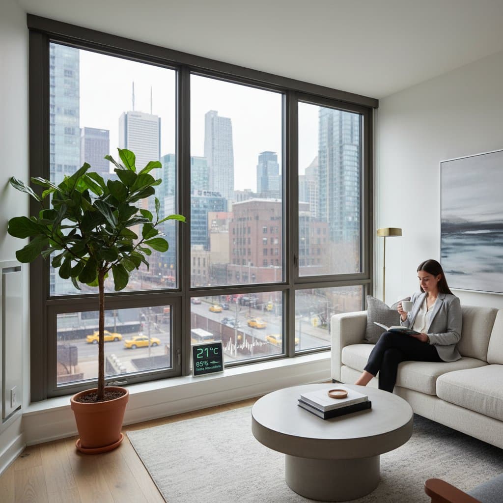 Image for Cut City Noise 85% with Soundproof Windows