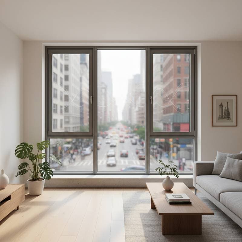 Image for Acoustic Windows Block 85% of Urban Noise Pollution