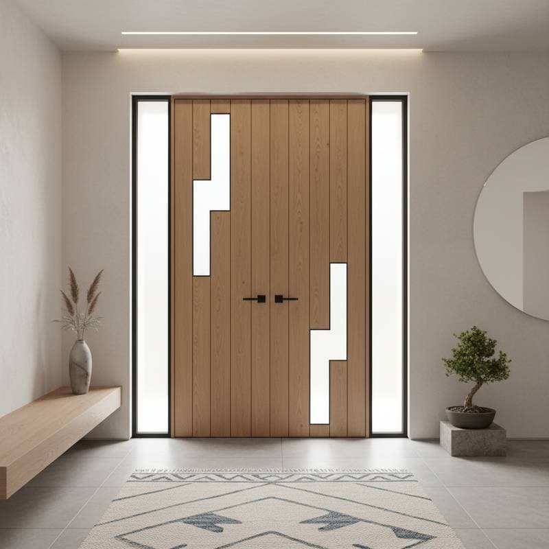 Image for Japandi Doors Blend Scandinavian and Japanese Design
