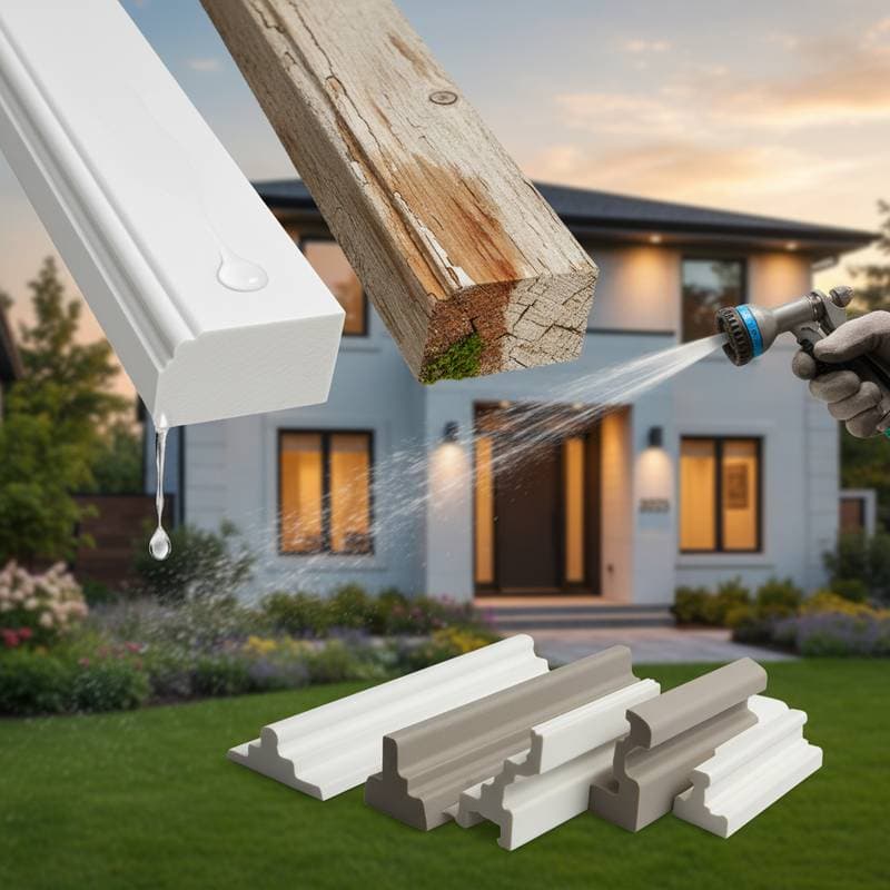 Image for Why PVC Trim Outlasts Wood Without the Upkeep