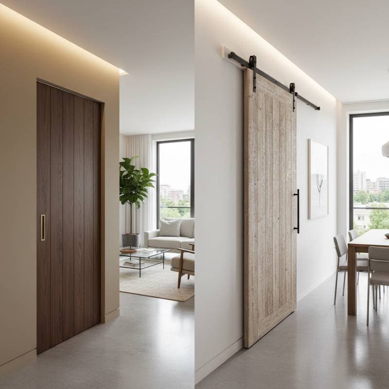 Image for Why Pocket Doors Beat Barn Doors in 2025