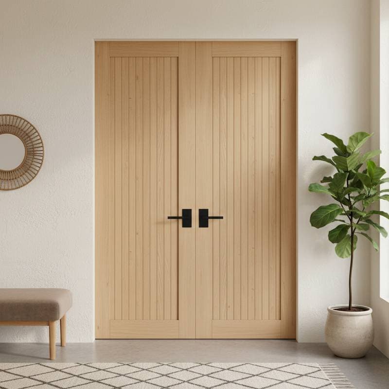 Image for Japandi Door Upgrades Transform Homes for $400