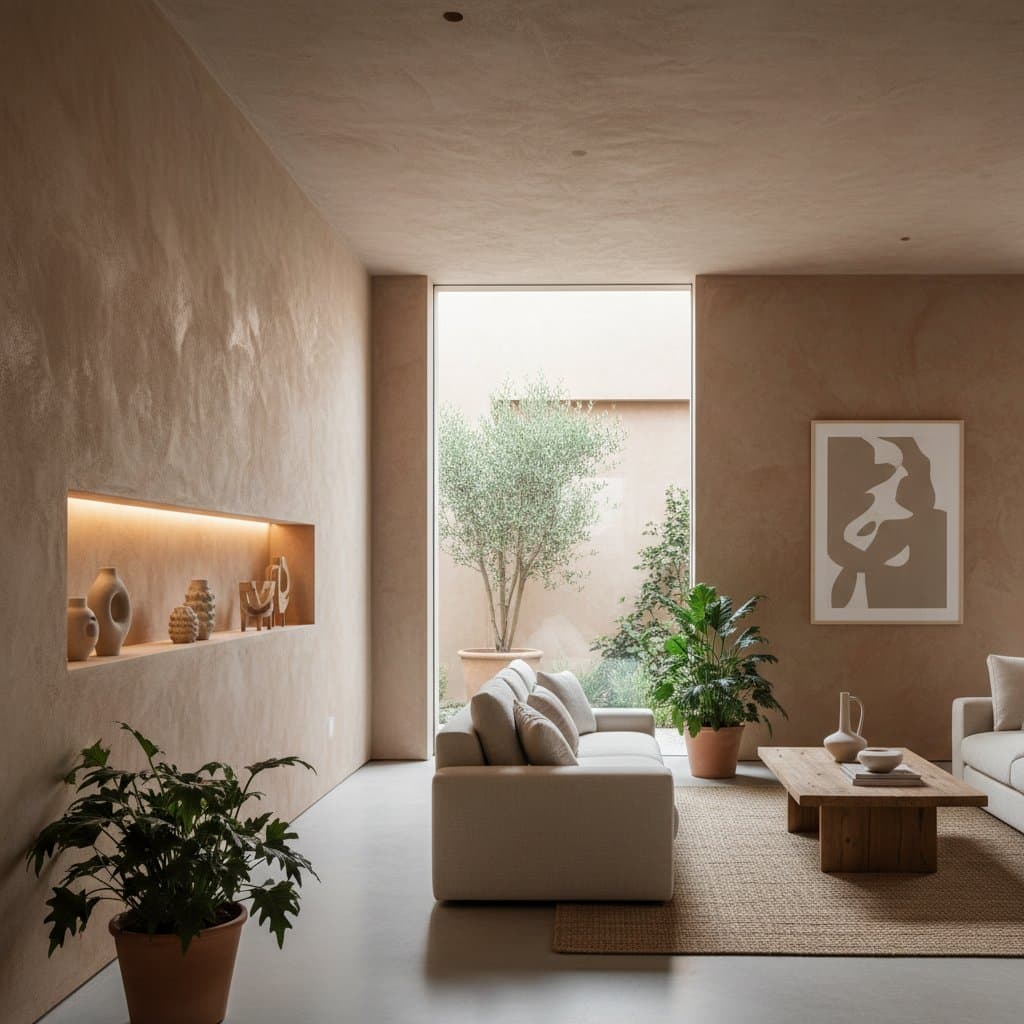Image for Clay Plaster Walls Balance Beauty With Healthy Air