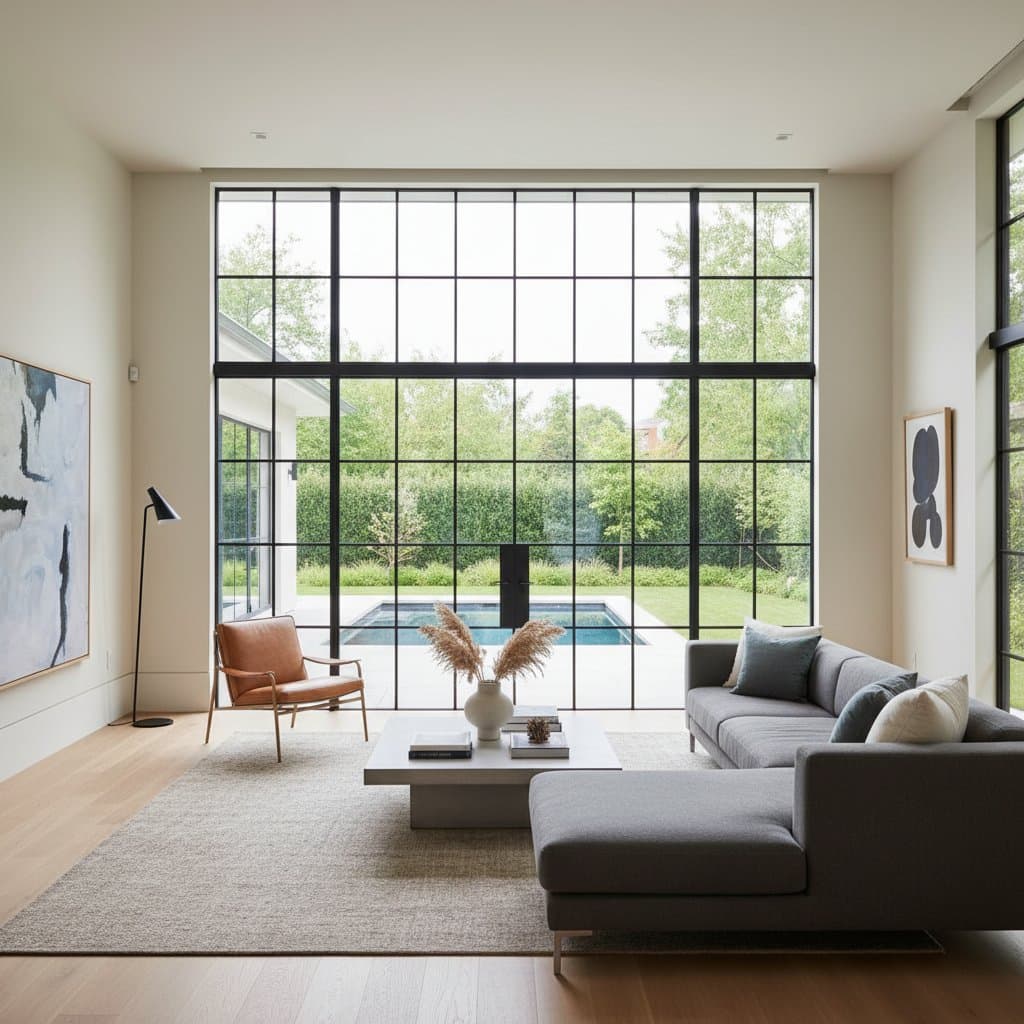 Image for Black Steel Casements: 2025's Bold Design Statement