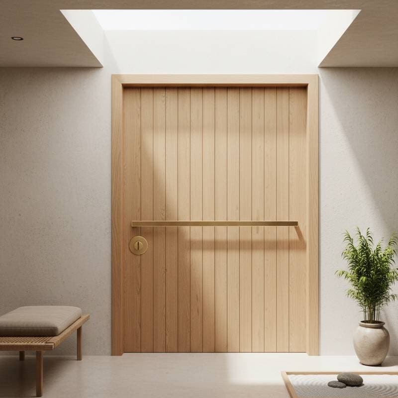 Featured image for Minimalist Bronze Hardware Defines 2026 Japandi Doors