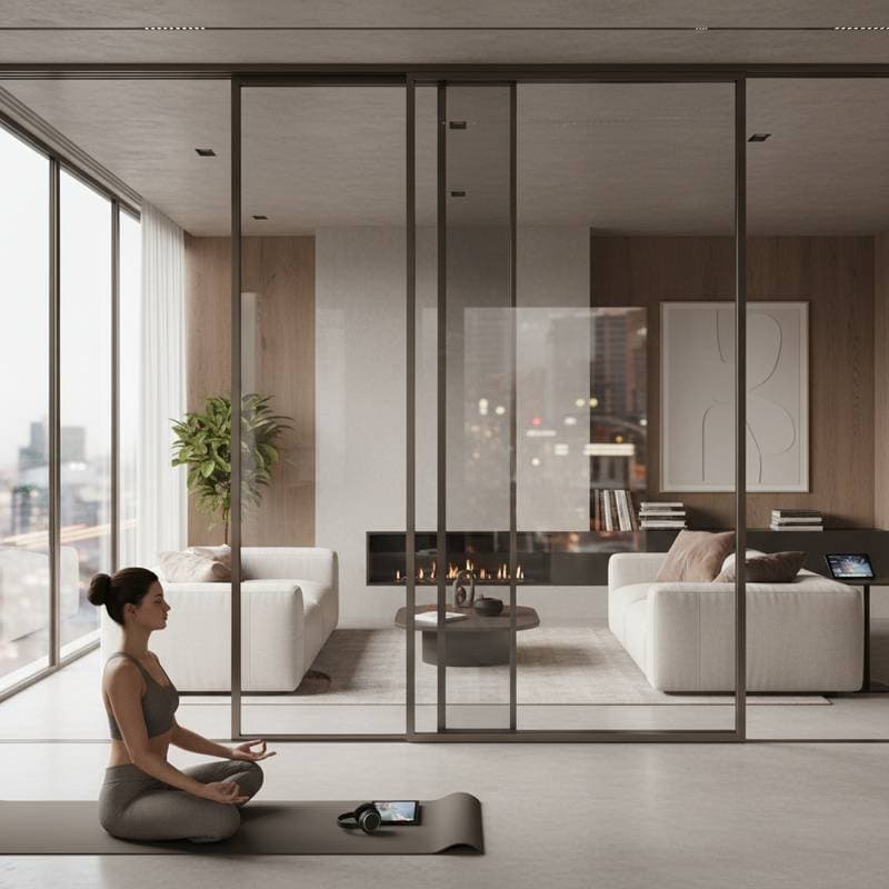 Image for Acoustic Sliding Doors: Stylish Noise Control Solution