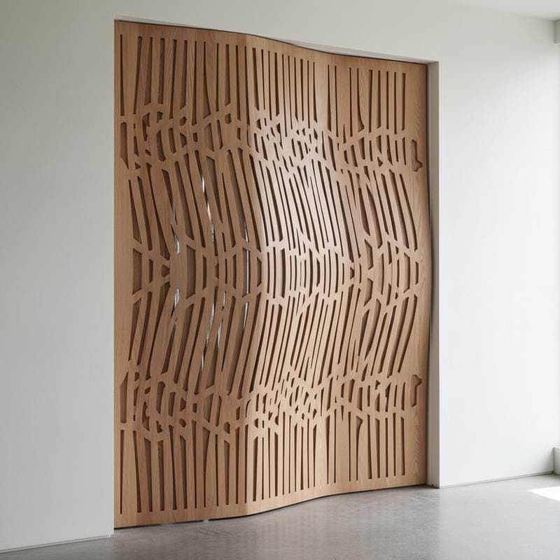 Featured image for Wood Doors That Flex Without Metal Hinges