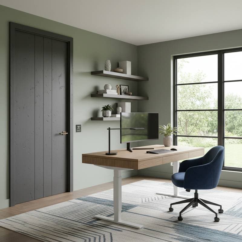 Featured image for Acoustic Door Cores Cut Home Office Noise 85%