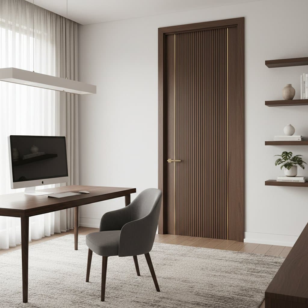 Image for Acoustic Doors Cut Home Office Noise by 85%