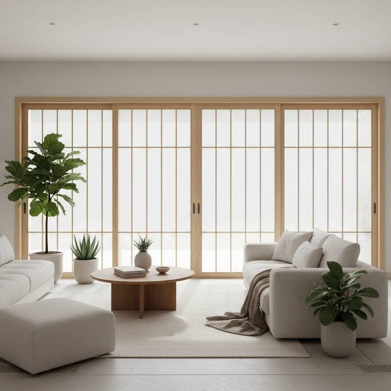 Image for Shoji Doors Blend Japanese Calm With Scandi Warmth