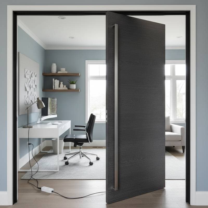 Image for Acoustic Doors Cut Home Office Noise by 80 Percent
