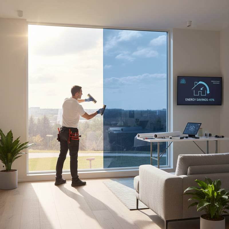 Featured image for Smart Window Film Cuts Energy Bills Nearly in Half
