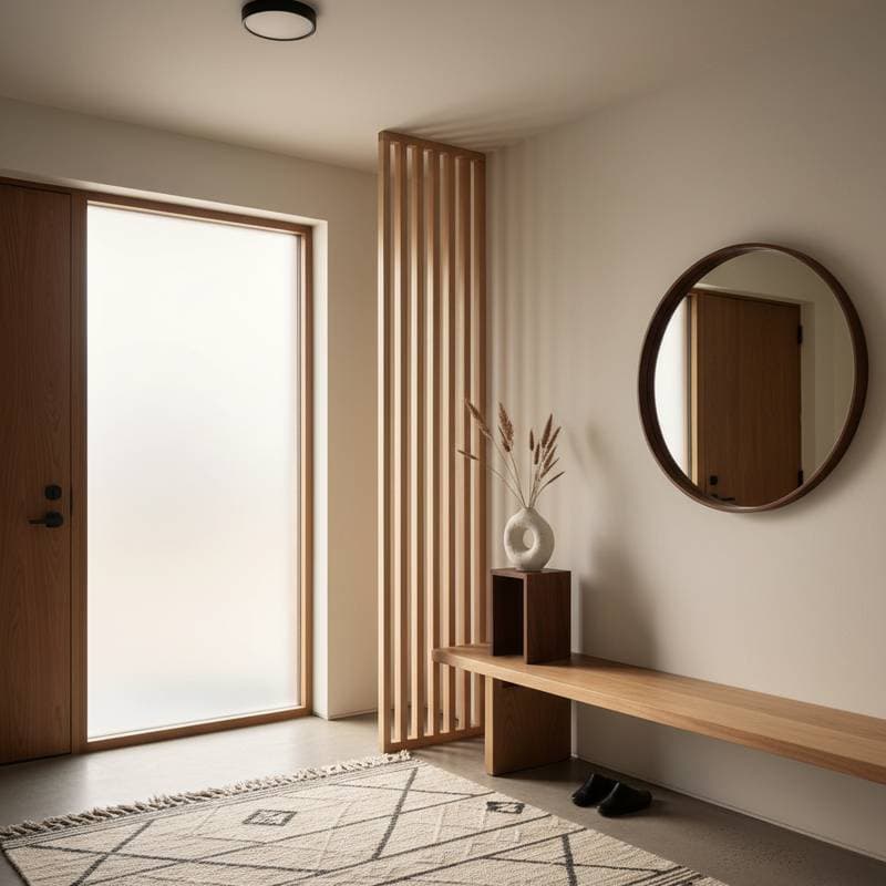 Image for Japandi Entryways: Where Japanese Minimalism Meets Scandinavian Warmth