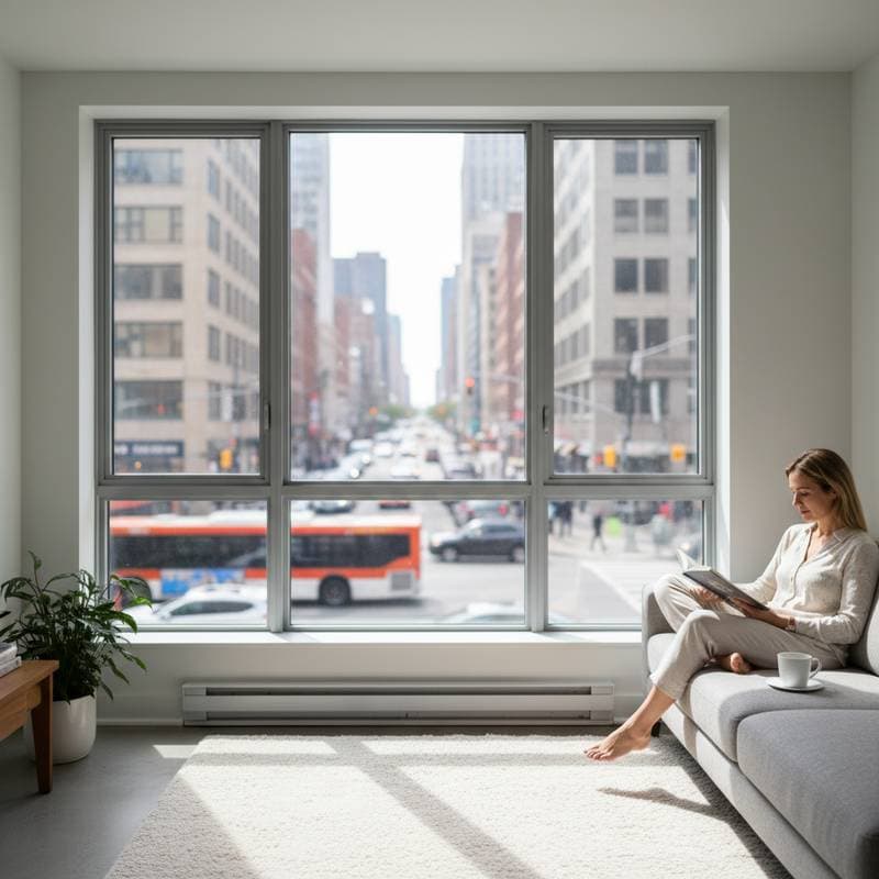 Image for Acoustic Windows Cut Urban Noise 85% Without Blocking Light