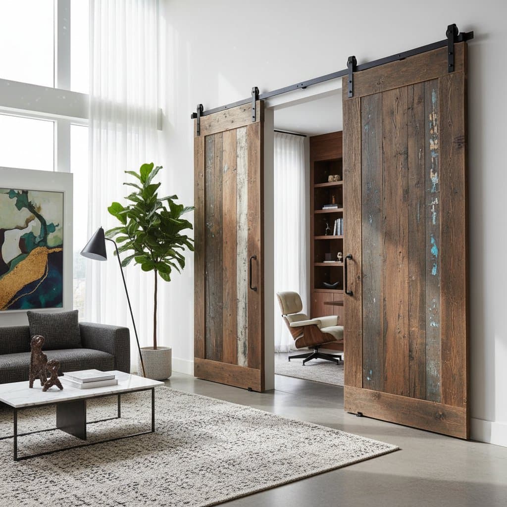 Image for Reclaimed Barn Doors Hit $8K as Design Investment