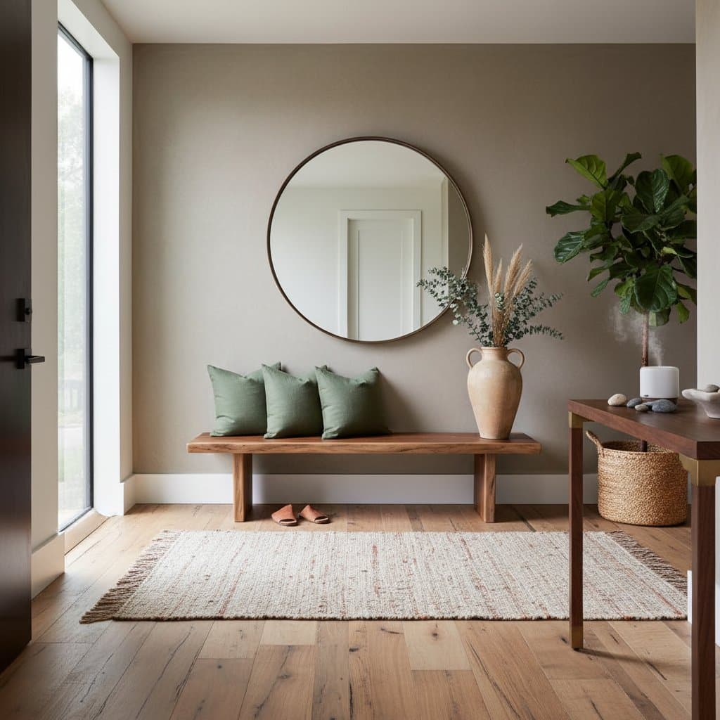 Image for Grounding Entryways Blend Wellness With Home Design