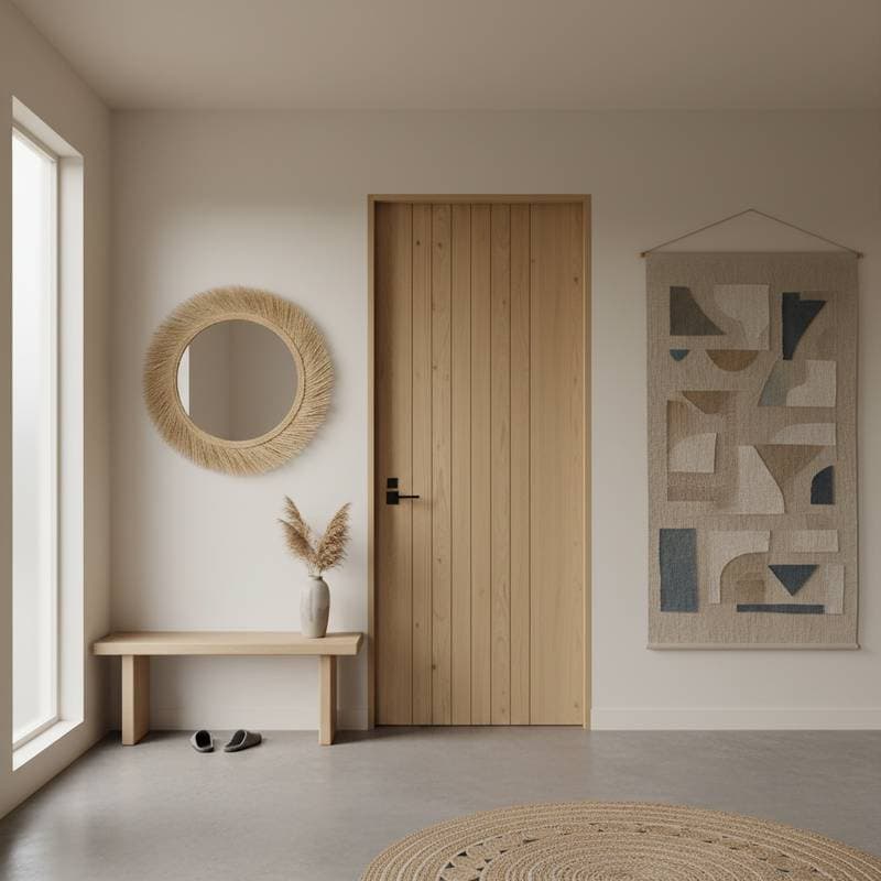 Image for Japandi Entryways Blend Minimalism With Warmth