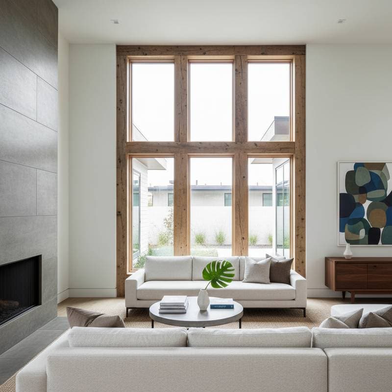 Featured image for Why Reclaimed Barn Wood Windows Rule Luxury Design