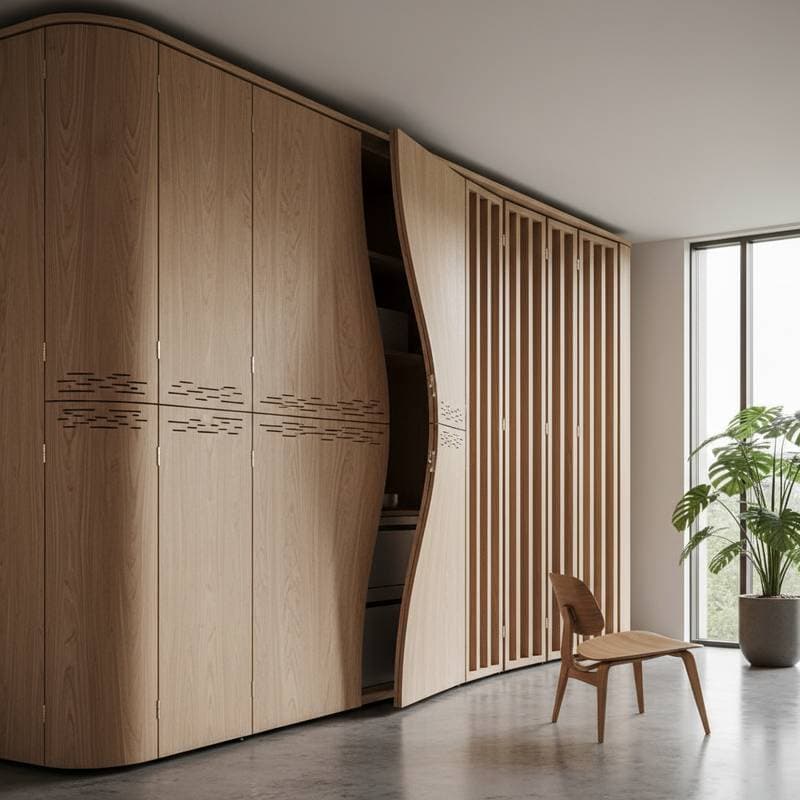 Image for Flexible Wood Hinges Replace Metal by 2026