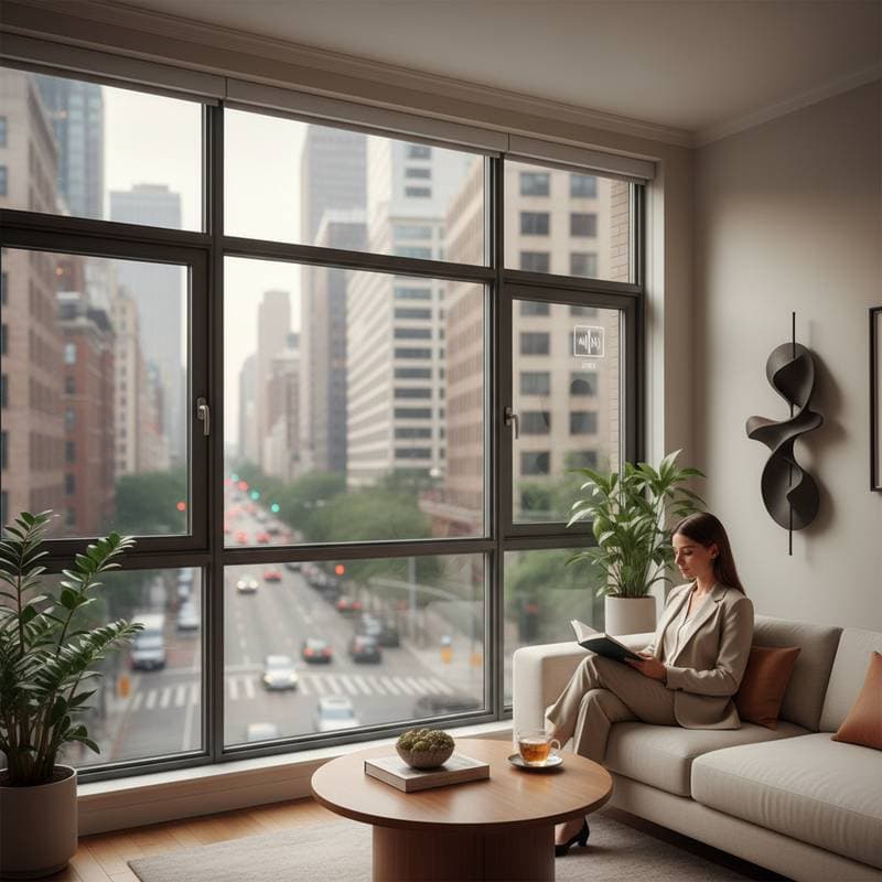 Image for Acoustic Windows Cut Urban Noise 85% by 2026
