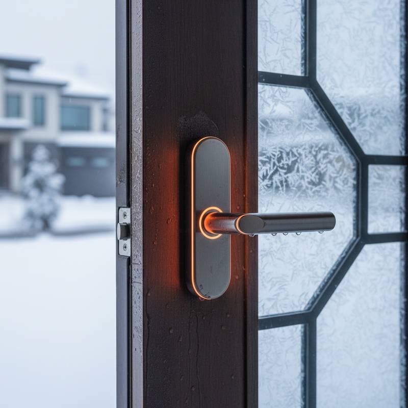 Image for Heated Handles Eliminate Ice and Cold Metal Shock