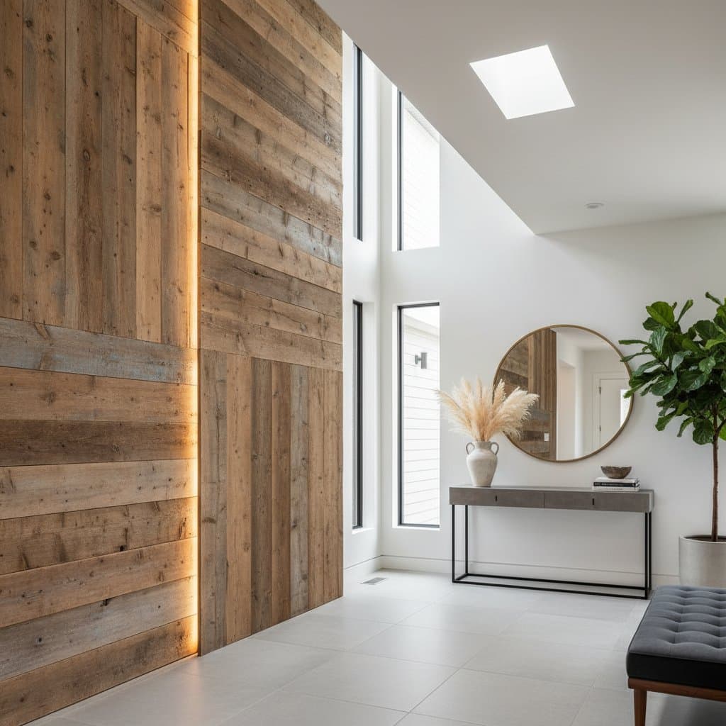 Image for Reclaimed Barn Wood Brings $8K to Entry Design