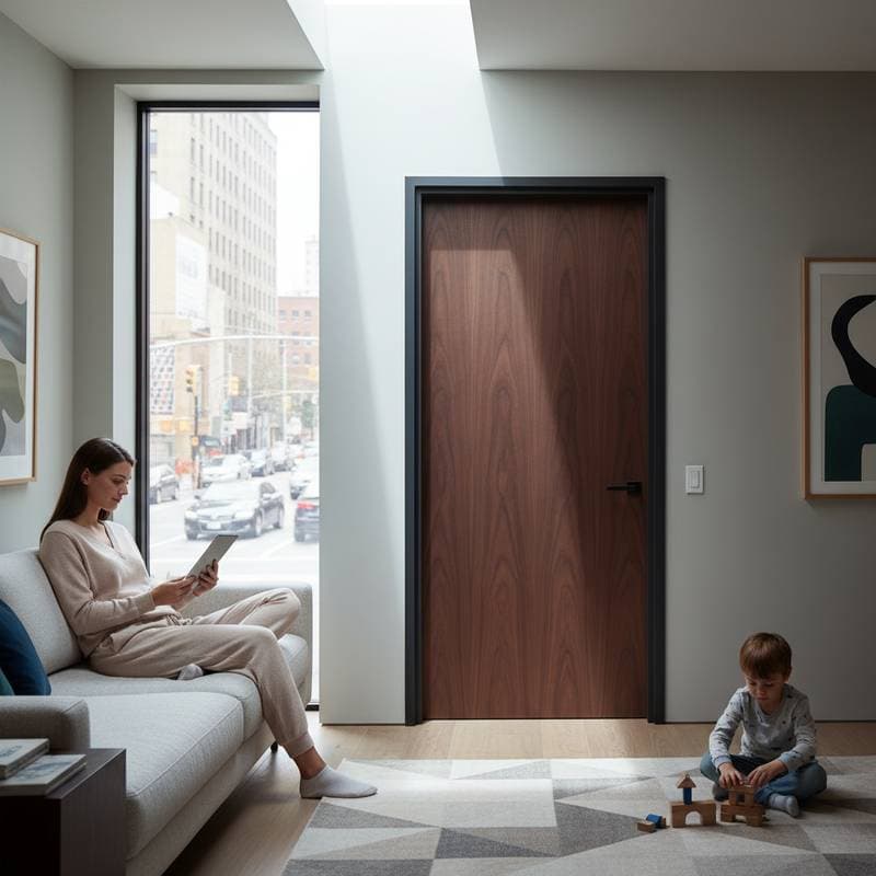 Image for Acoustic Doors Cut Household Noise 80% by 2026