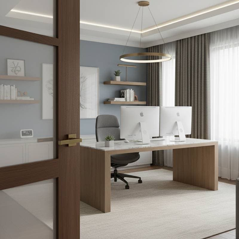 Image for Acoustic Doors Cut Home Office Noise by 85 Percent