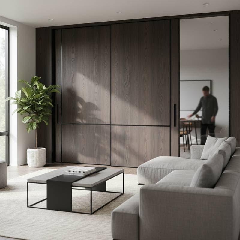 Image for Acoustic Sliding Doors Cut Home Noise by 85 Percent