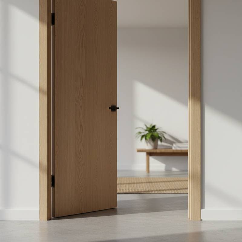 Image for Japandi No-Nail Doors Use Ancient Joinery Methods