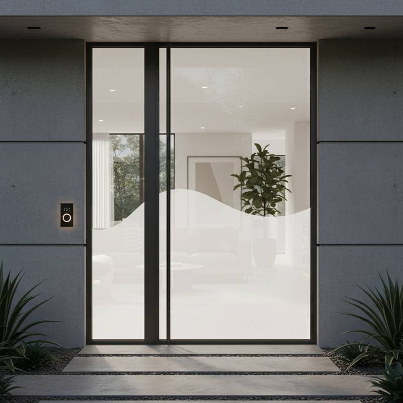 Image for Why Electrochromic Glass Rules Door Privacy