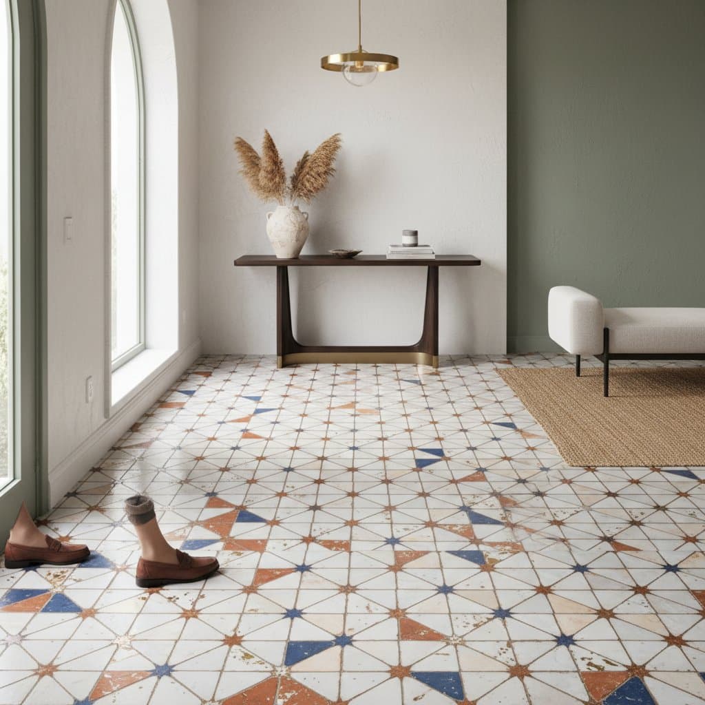 Image for Zellige Tile Costs: $1,200-$3,500 for Entryways