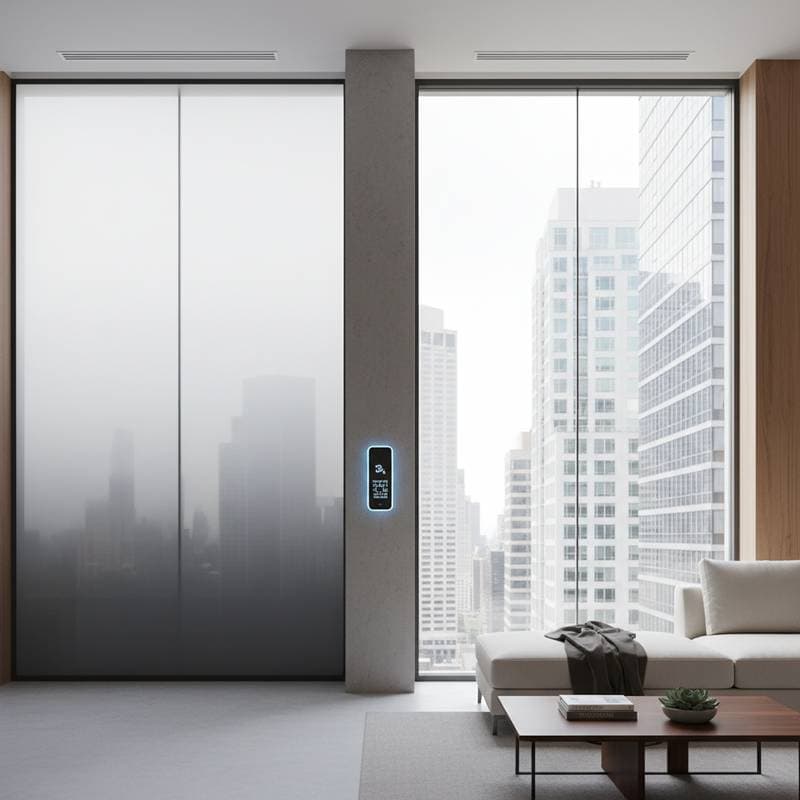 Image for Electrochromic Film Replaces Blinds by 2026