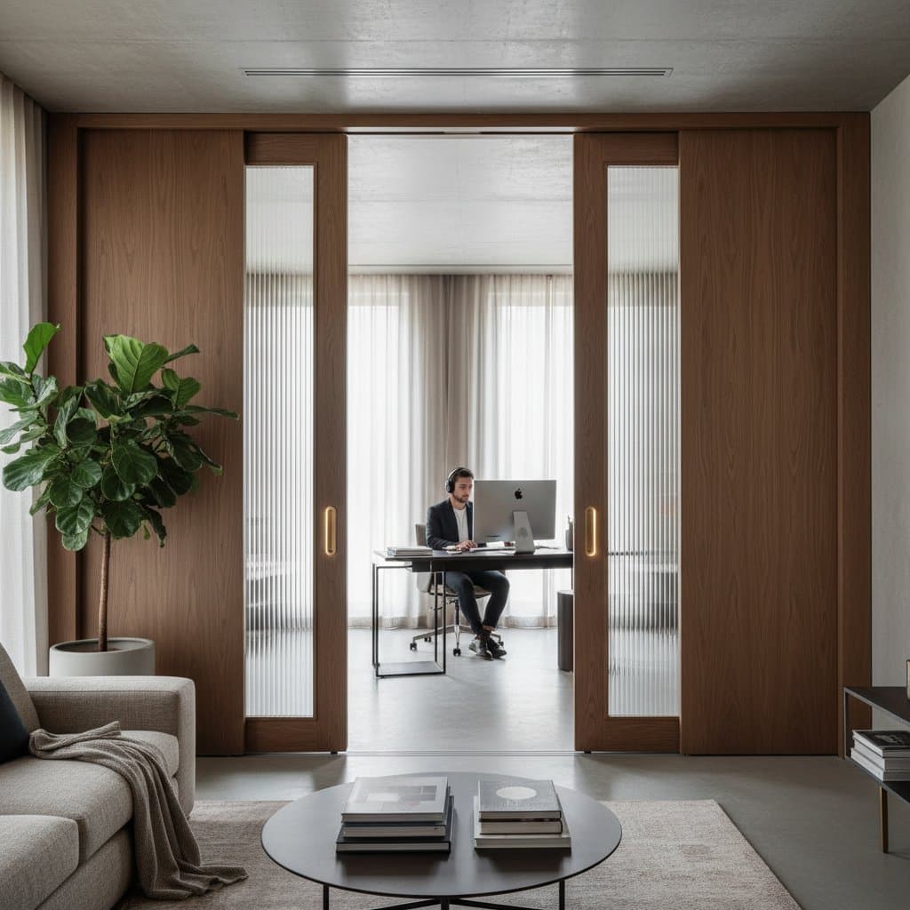 Image for Acoustic Doors Solve Open Floor Plan Noise Problems