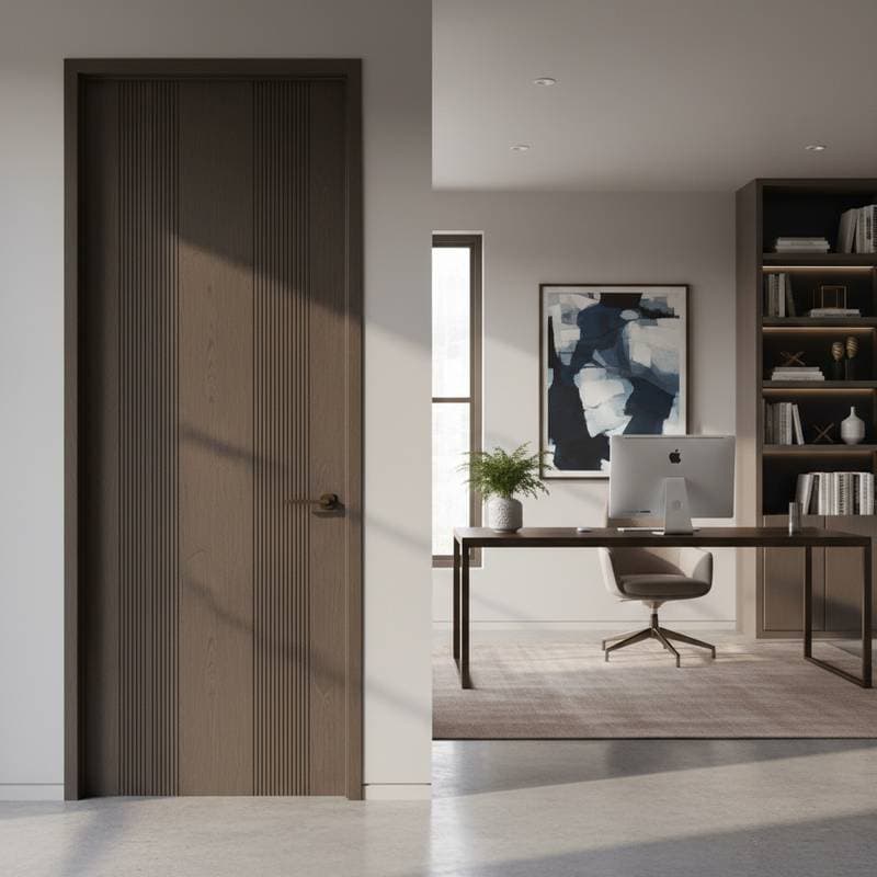 Image for Acoustic Doors Block 80% of Home Office Noise